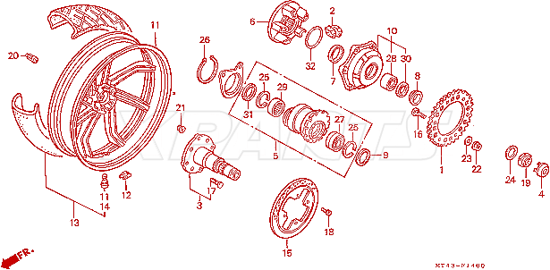Billede af BOLT,SOCKET,8X18