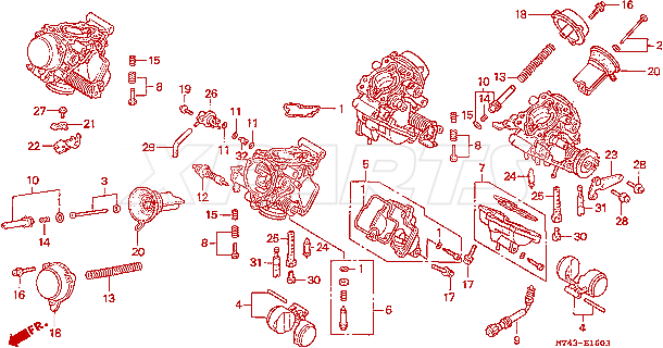 Billede af GASKET SET,C