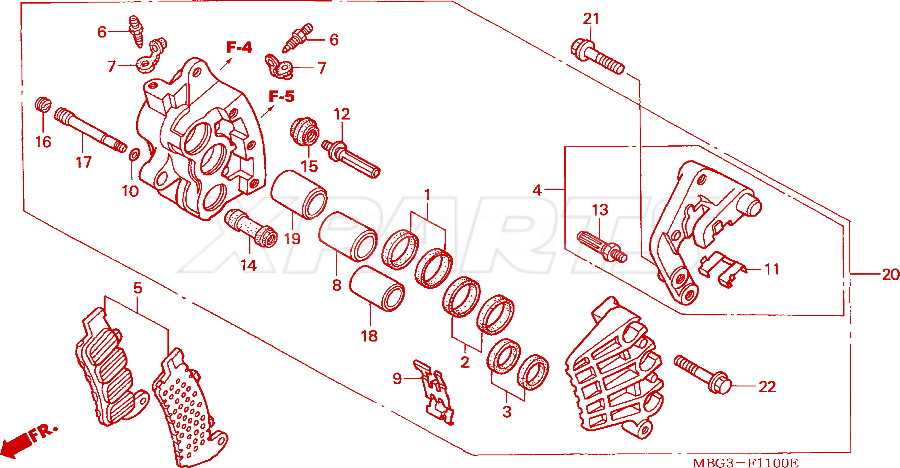 Billede af PAD SET,FR