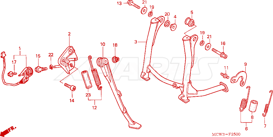 Bild von BOLT,FLANGE L 10X