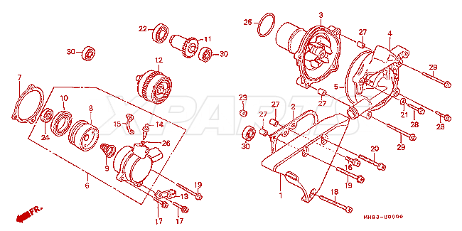 Billede af CUP,PISTON
