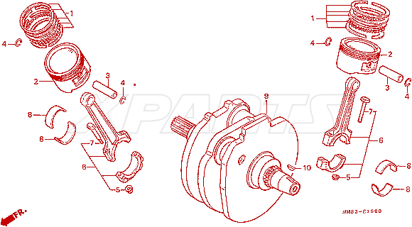 Billede af RING SET.PISTON