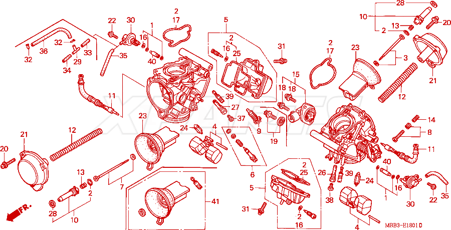 Billede af GASKET SET,A