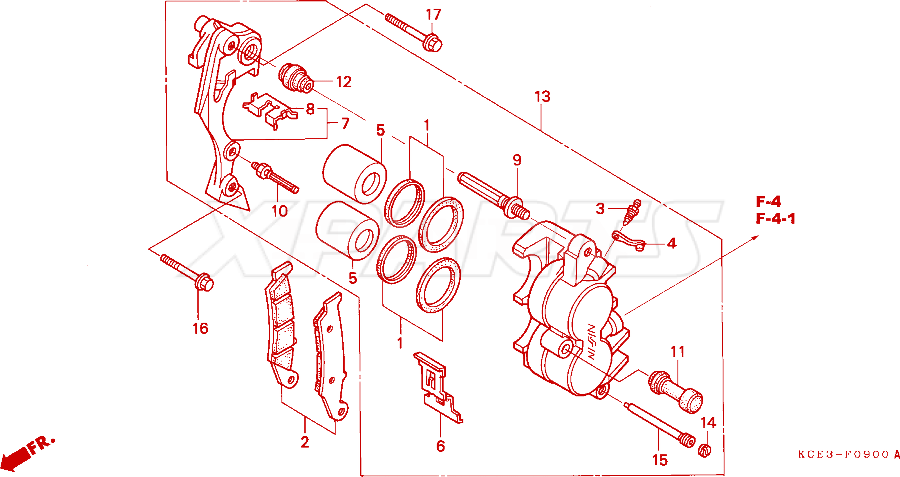 Billede af PAD SET,FR