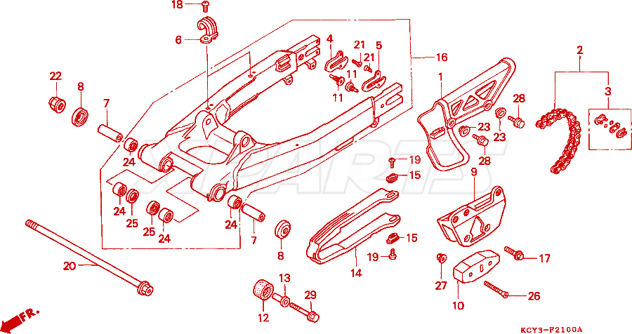 Billede af SLIDER,CHAIN
