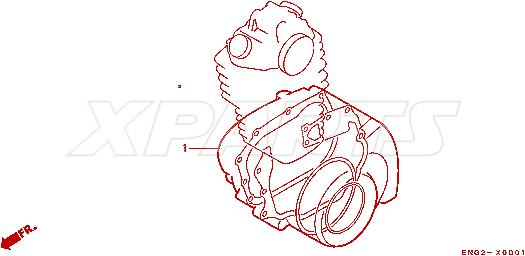 Billede af GASKET,L.COVER