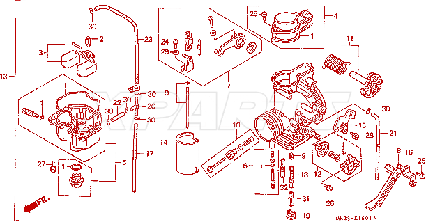 Billede af GASKET SET