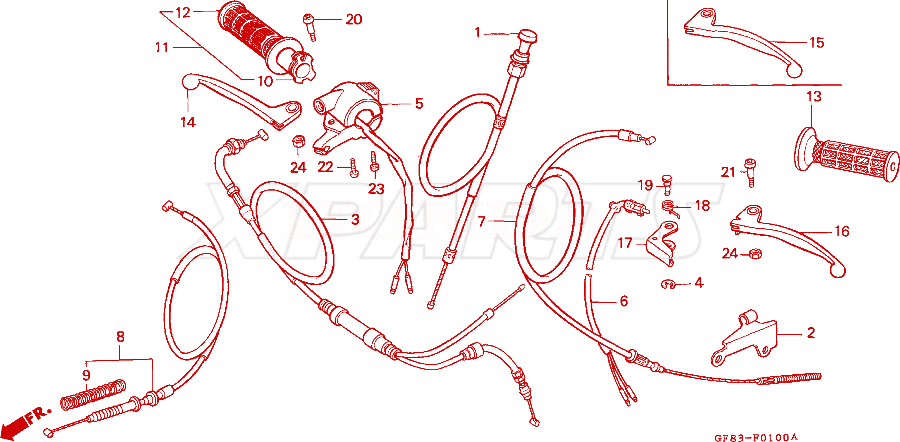 Bild von CABLE COMP.THROT