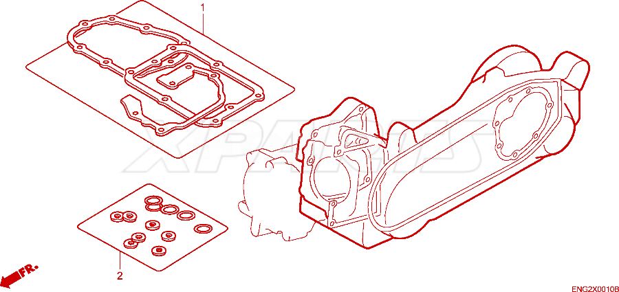 Billede af GASKET,L COVER