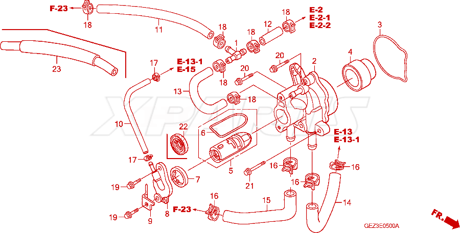 Bild von THERMOSTAT ASSY