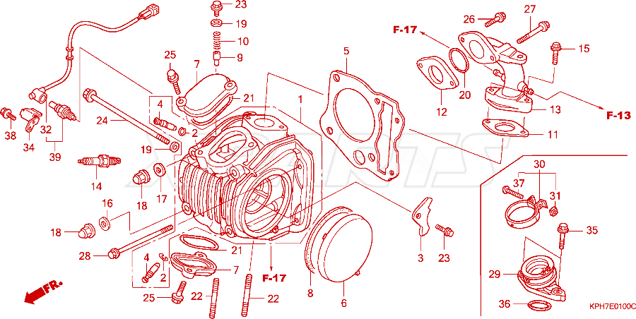 Billede af SPARK PLUG CPR6EA