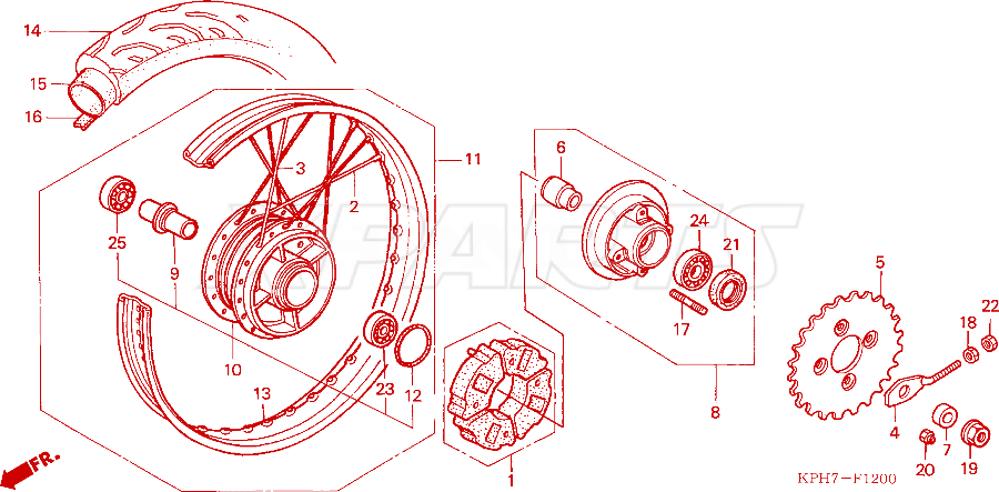 Billede af SPROCKET,FINAL DR