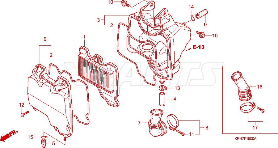 Billede af TUBE,AIR/C CONNEC