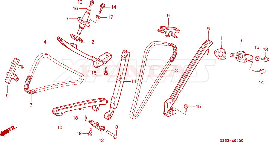 Billede af LIFTER ASSY,FRONT