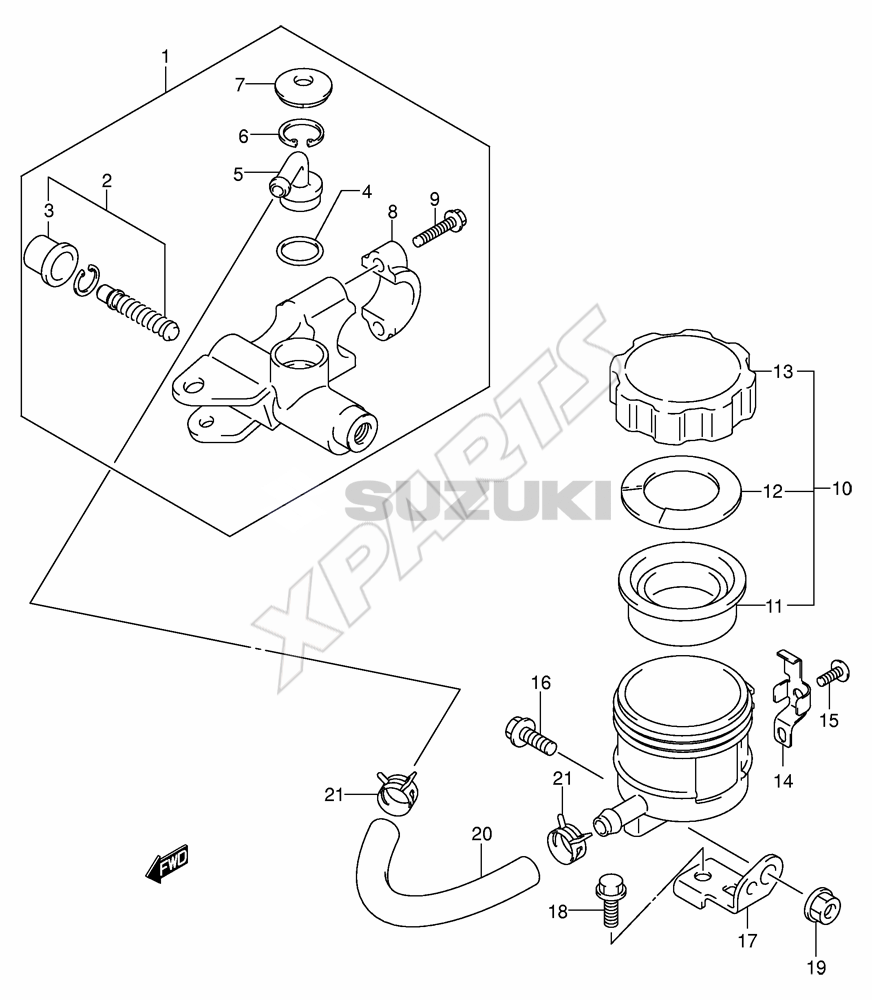 Billede til varegruppe FRONT MASTER CYLINDER