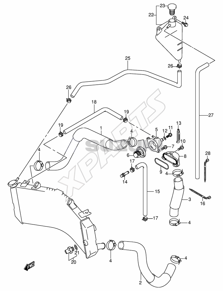 Billede til varegruppe RADIATOR HOSE