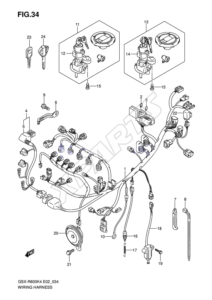 Bild für Kategorie WIRING HARNESS