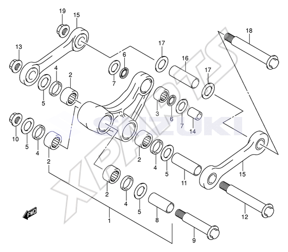 Billede til varegruppe REAR CUSHION LEVER