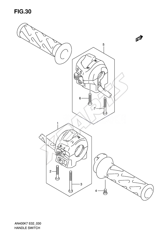 Billede til varegruppe HANDLE SWITCH
