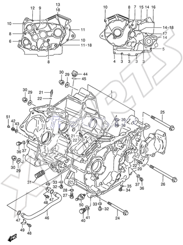 Billede til varegruppe CRANKCASE