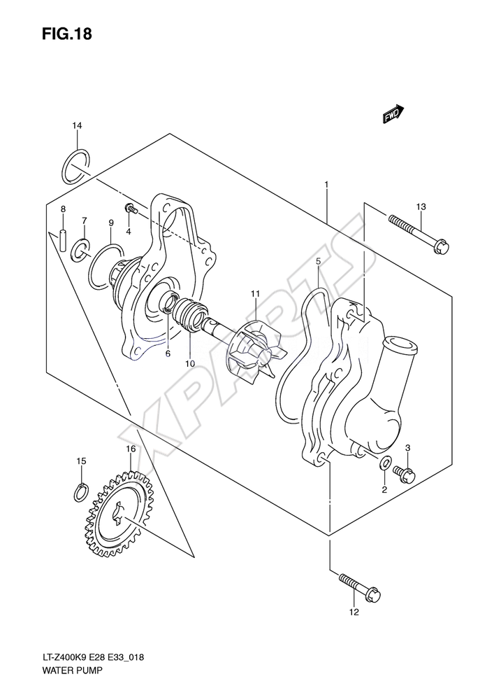 Bild für Kategorie WATER PUMP