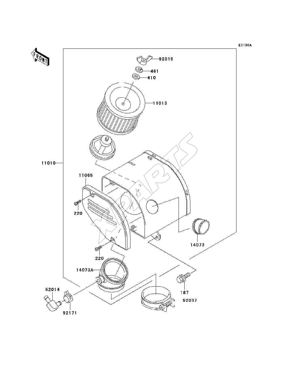 Billede til varegruppe Air Cleaner(M8 / M9)