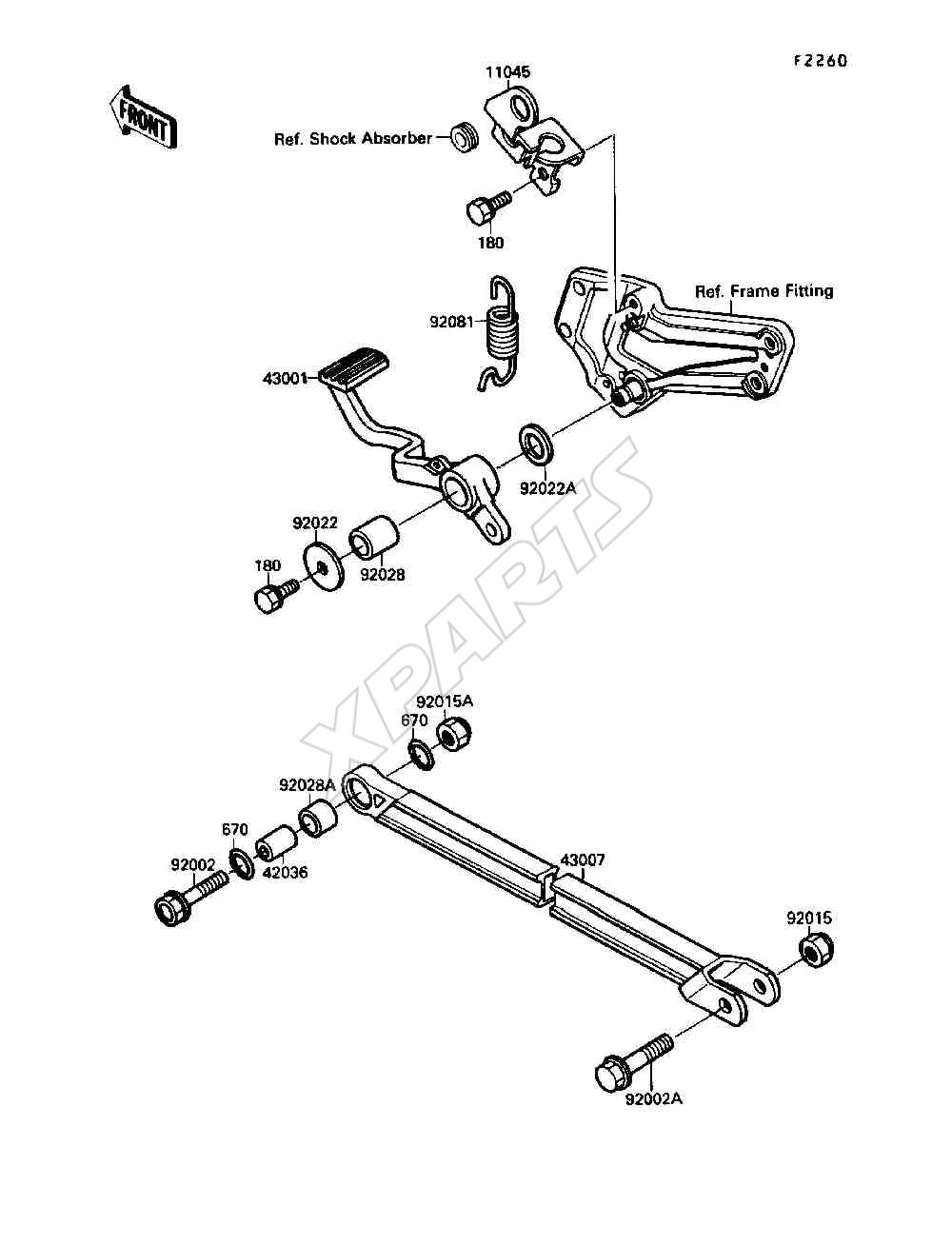 Billede til varegruppe Brake Pedal / Torque Link