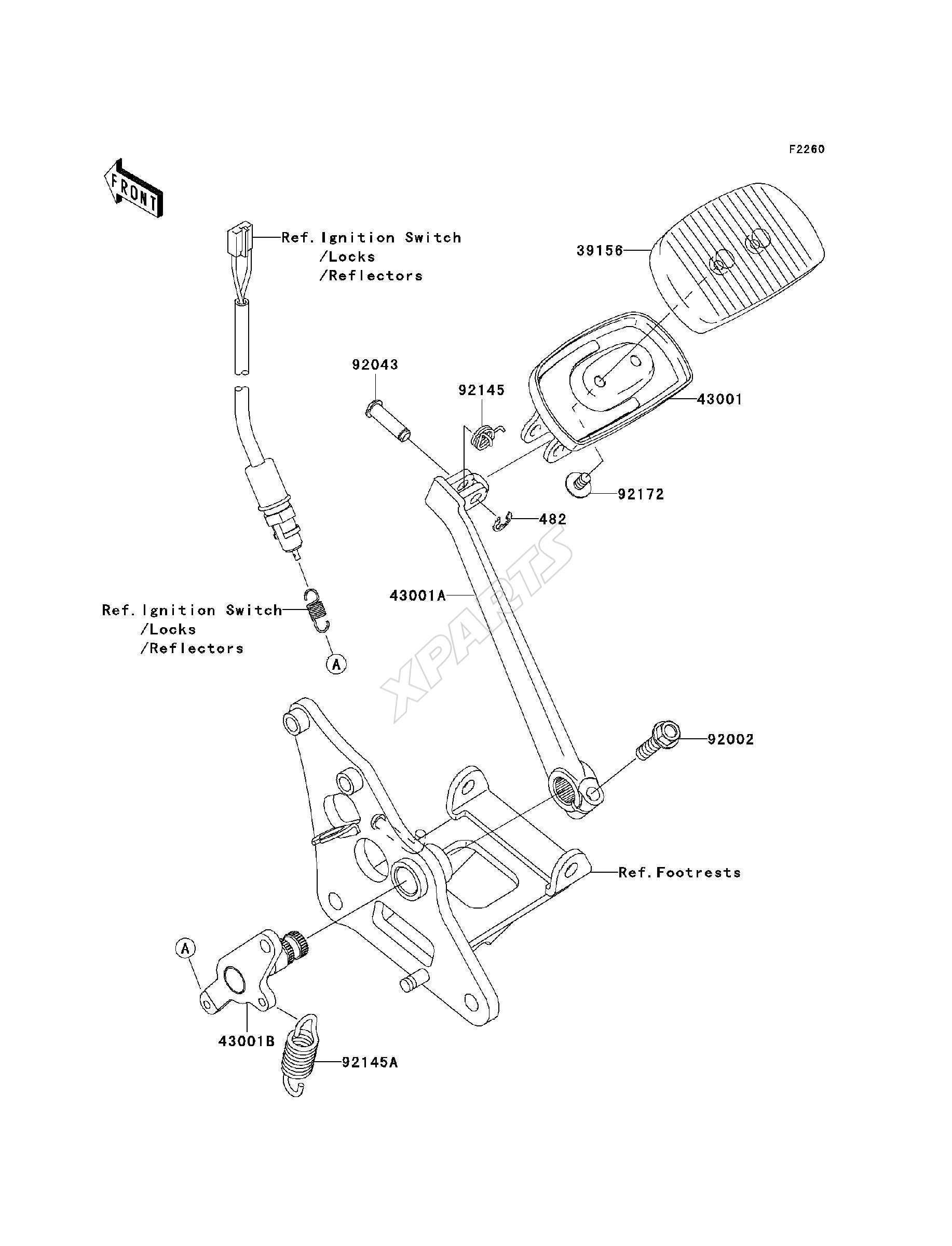 Billede til varegruppe Brake Pedal / Torque Link