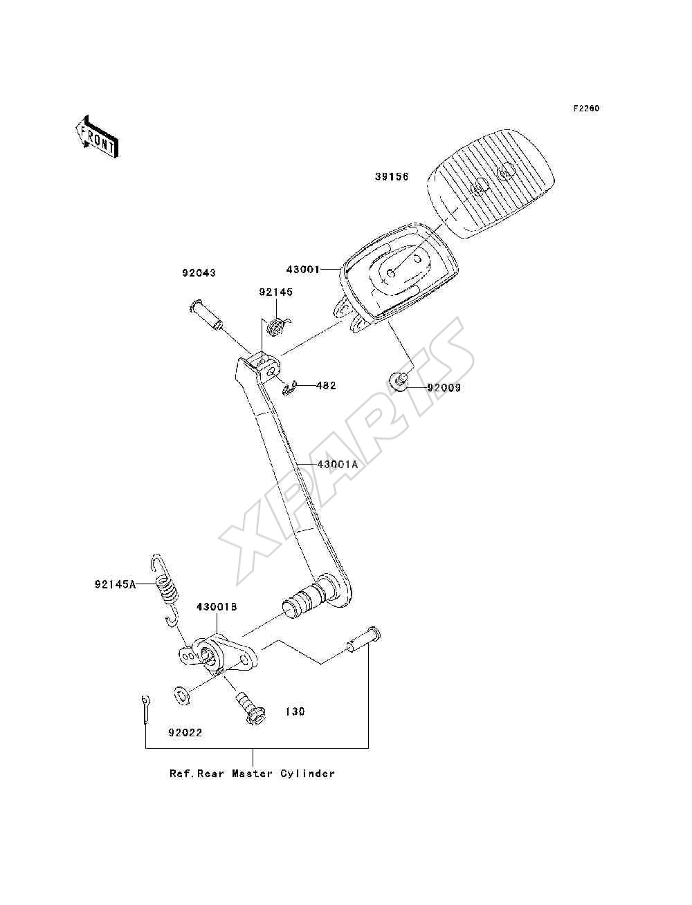 Billede til varegruppe Brake Pedal / Torque Link