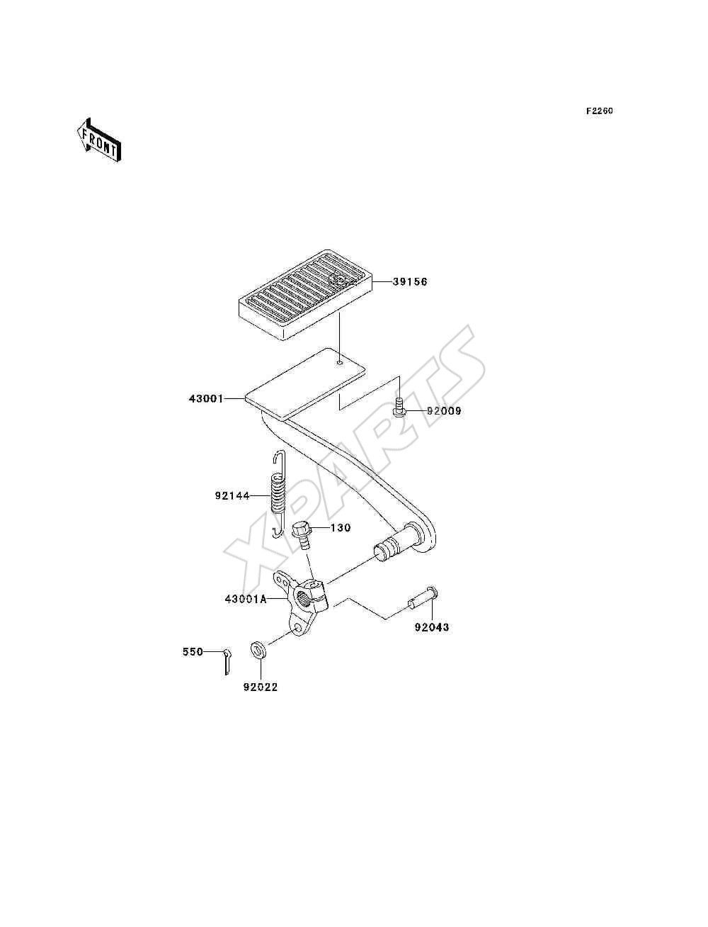 Billede til varegruppe Brake Pedal / Torque Link
