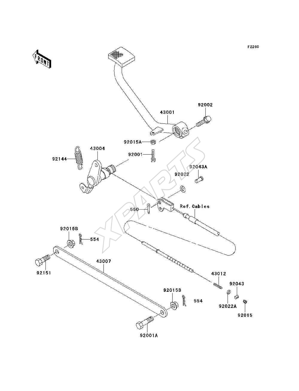 Billede til varegruppe Brake Pedal / Torque Link