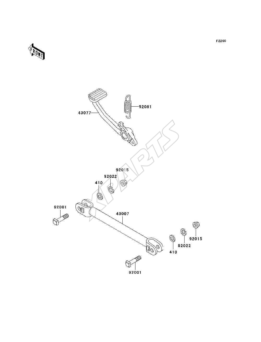 Billede til varegruppe Brake Pedal / Torque Link