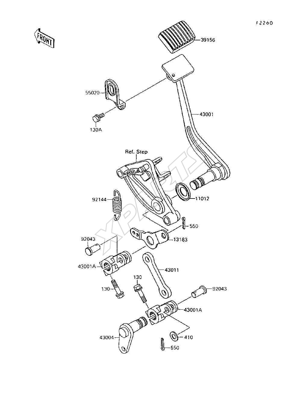 Billede til varegruppe Brake Pedal / Torque Link