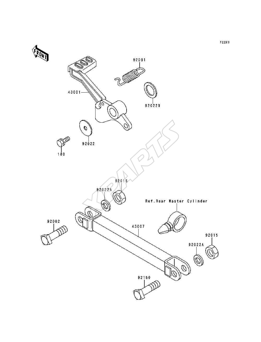 Billede til varegruppe Brake Pedal / Torque Link