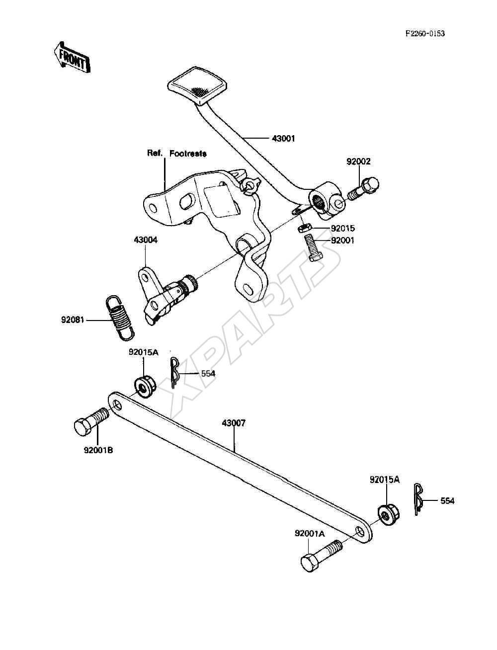 Billede til varegruppe Brake Pedal / Torque Link