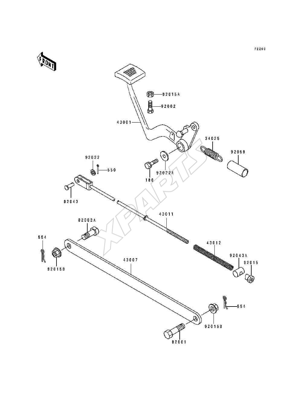 Billede til varegruppe Brake Pedal / Torque Link