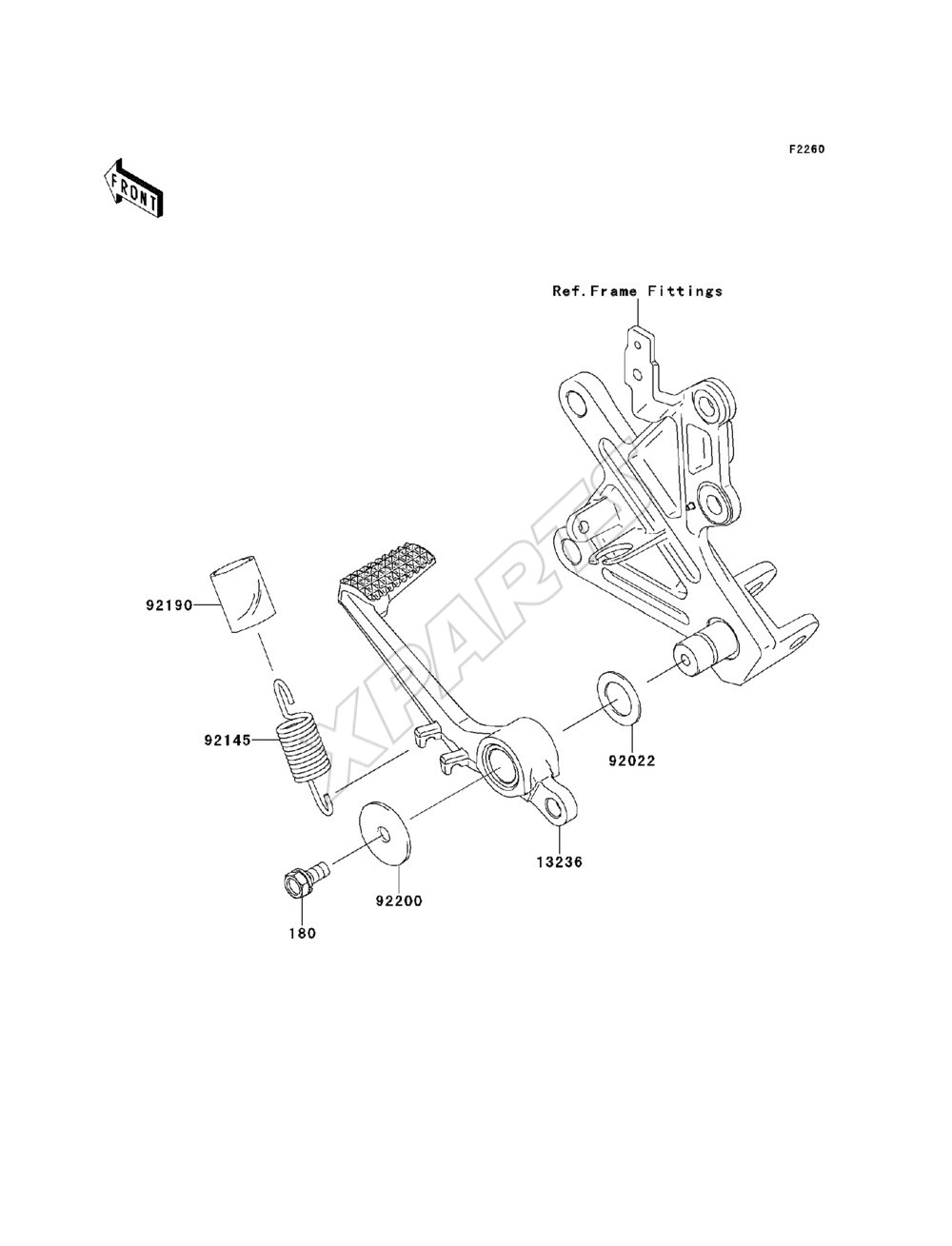 Billede til varegruppe Brake Pedal / Torque Link