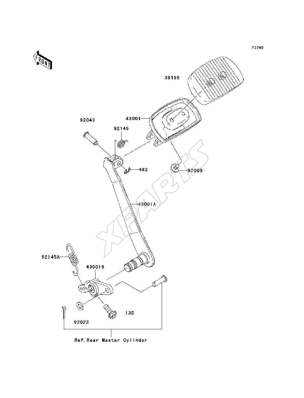 Billede til varegruppe Brake Pedal / Torque Link