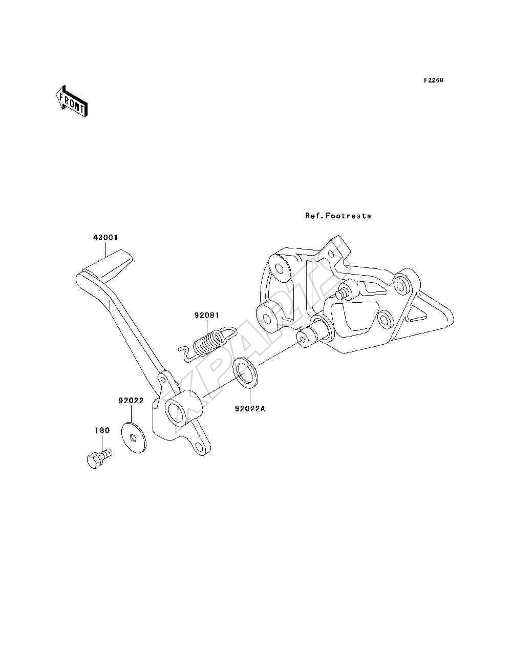 Billede til varegruppe Brake Pedal / Torque Link