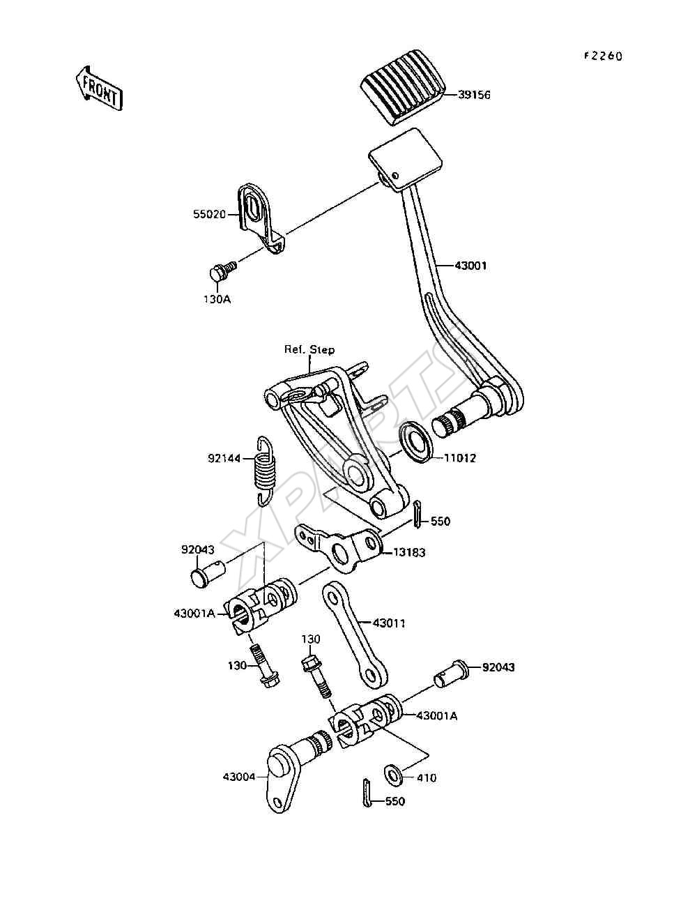 Billede til varegruppe Brake Pedal / Torque Link