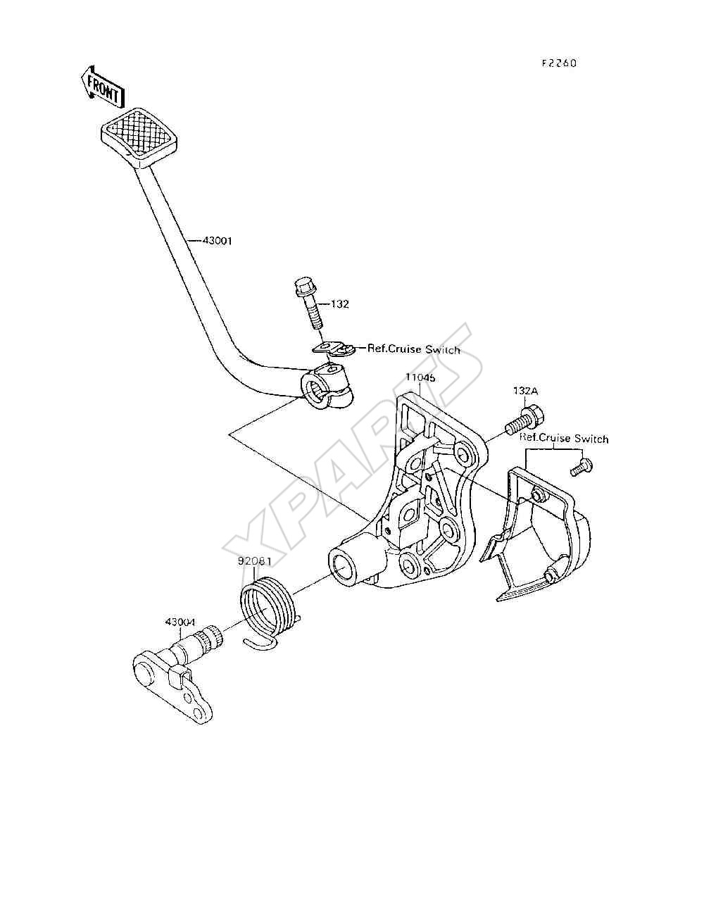 Billede til varegruppe Brake Pedal / Torque Link