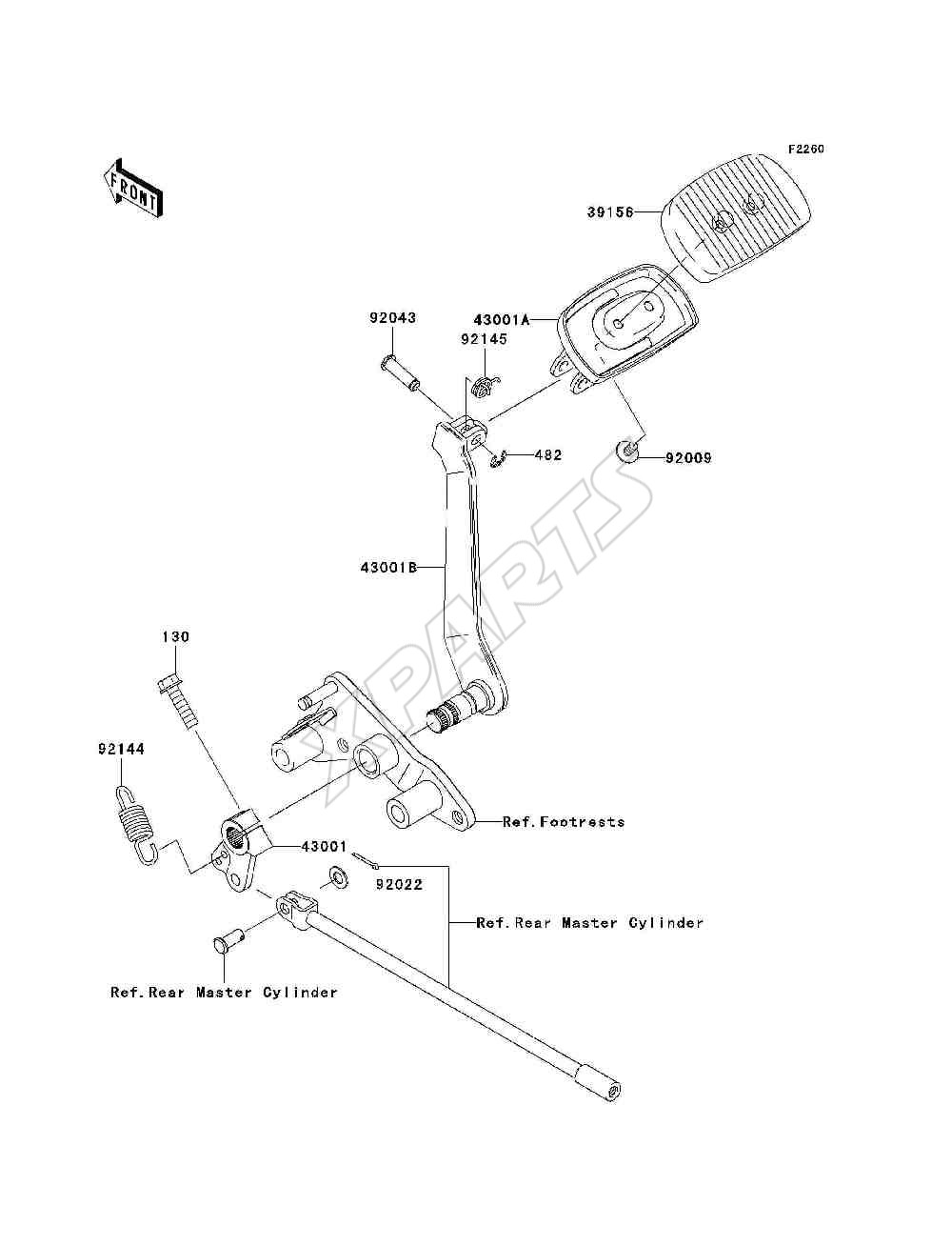 Billede til varegruppe Brake Pedal / Torque Link