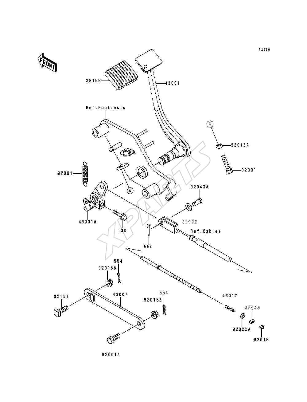 Billede til varegruppe Brake Pedal / Torque Link