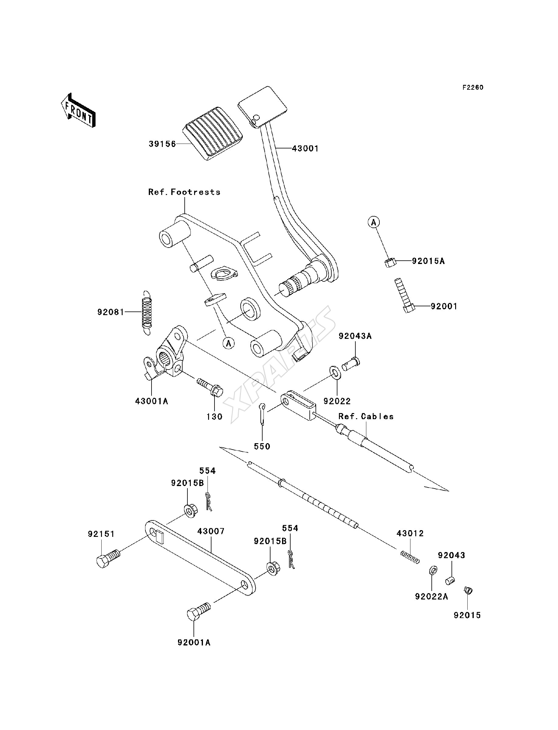 Billede til varegruppe Brake Pedal / Torque Link