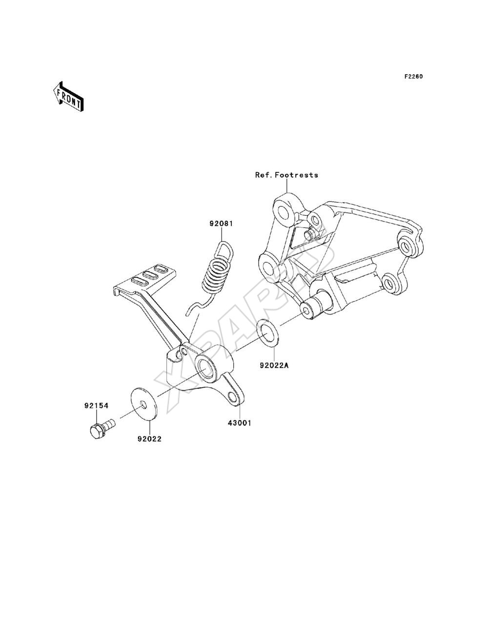 Billede til varegruppe Brake Pedal / Torque Link