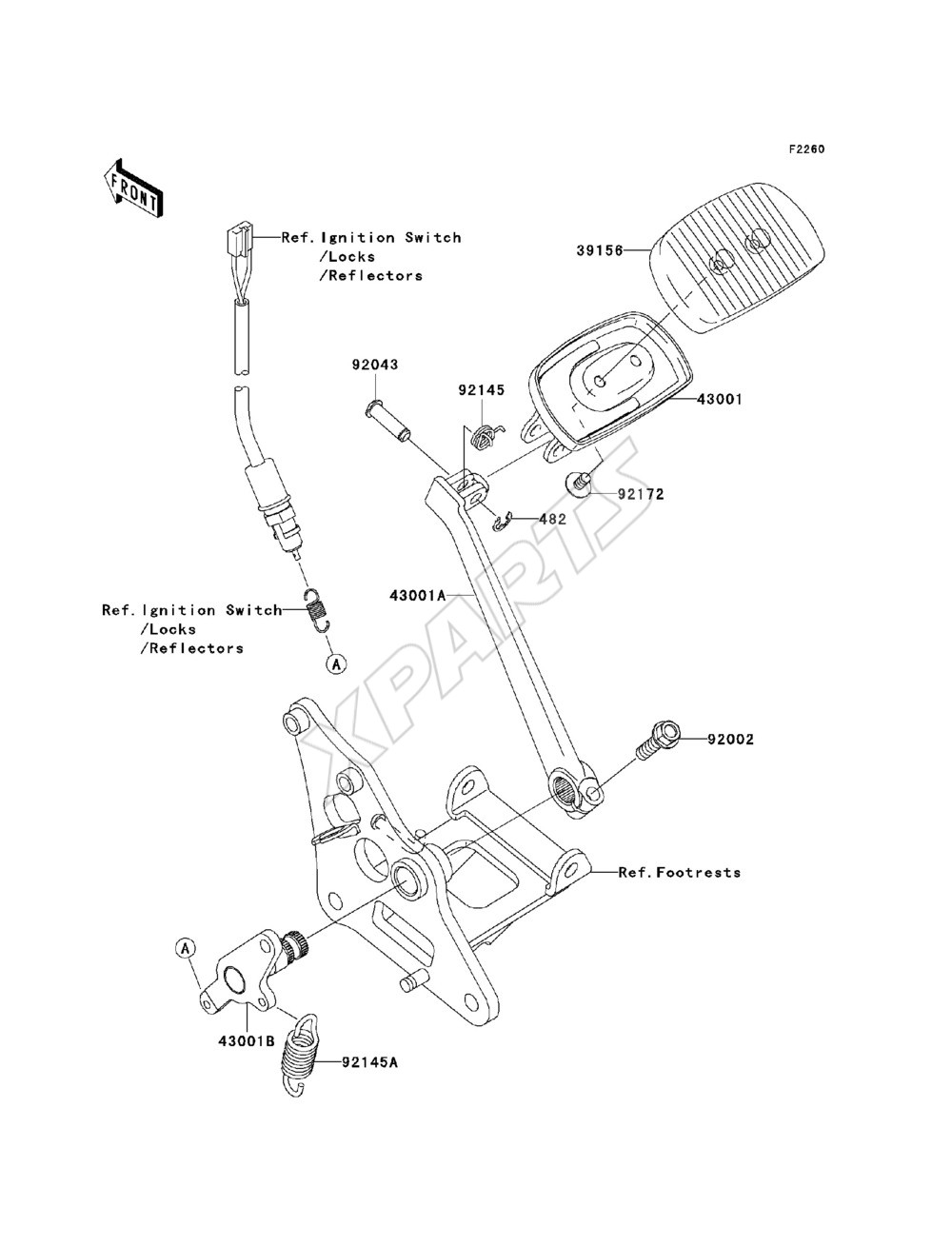 Billede til varegruppe Brake Pedal / Torque Link