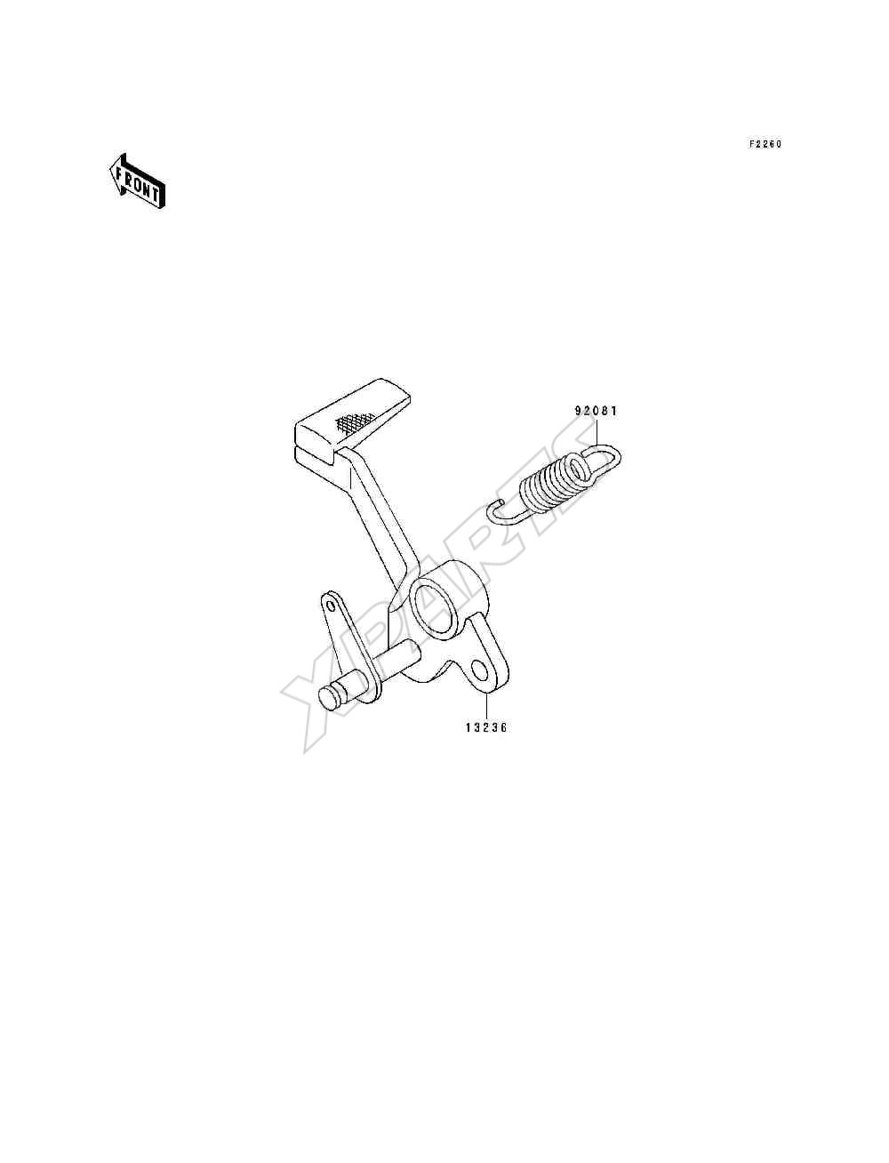 Billede til varegruppe Brake Pedal / Torque Link