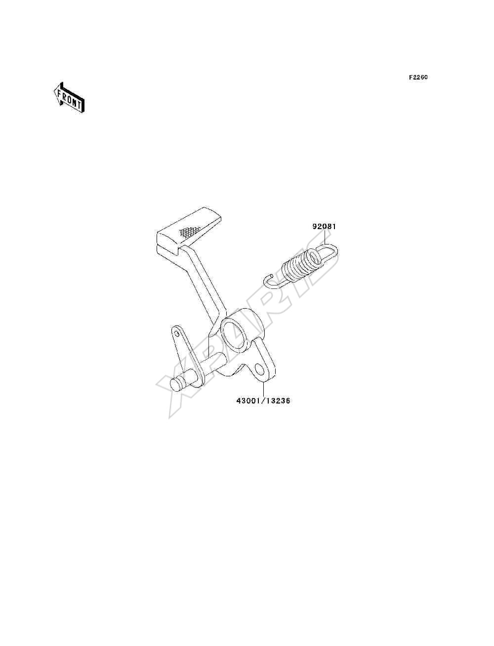 Billede til varegruppe Brake Pedal / Torque Link