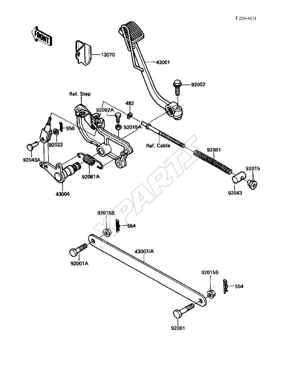 Billede til varegruppe Brake Pedal / Torque Link