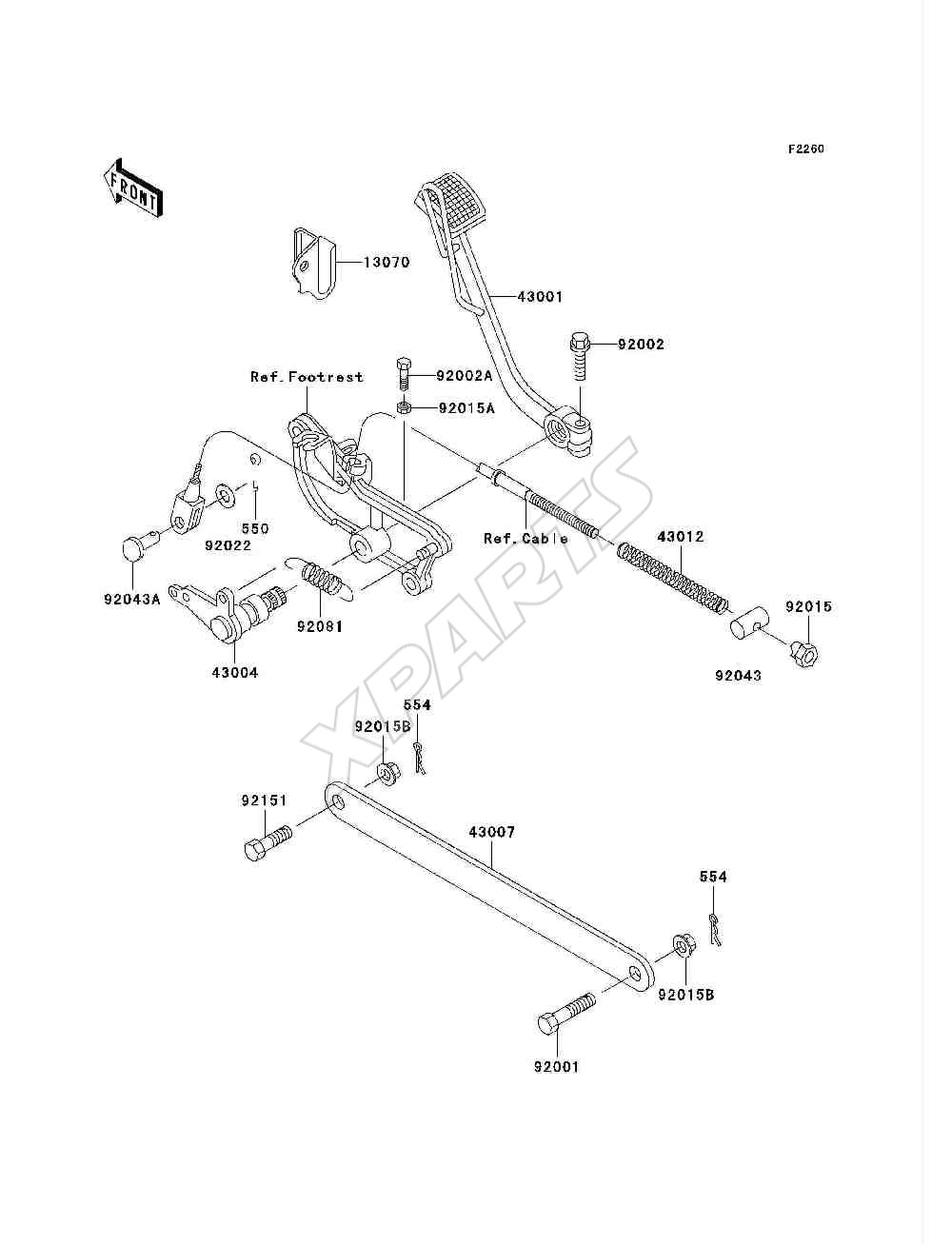 Billede til varegruppe Brake Pedal / Torque Link